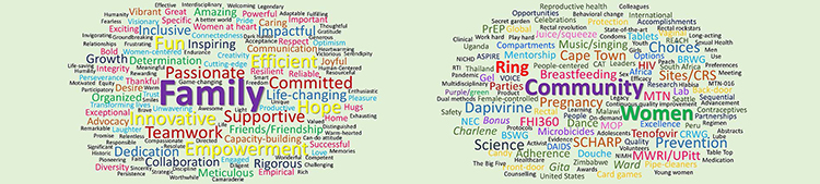 Family and Community Word Cloud Image
