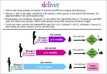 Image of Deliver groups of women